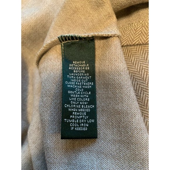 Lauren RALPH LAUREN Petite Med PM Womens Sleeveless Stretch A-Line Sheath Dress - Picture 6 of 6